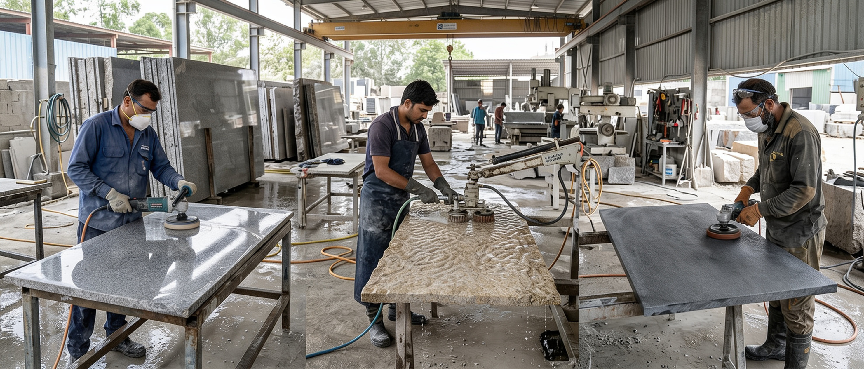 Ravi Marble skilled workforce